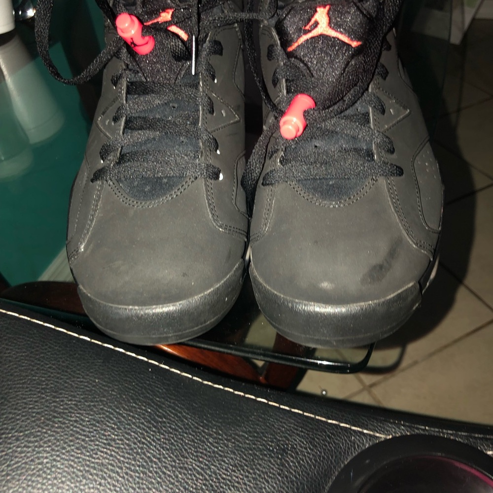 Air jordan 7 black/infrared!!!